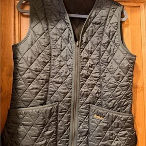 Barbour Quilted Jacket in Dark Green